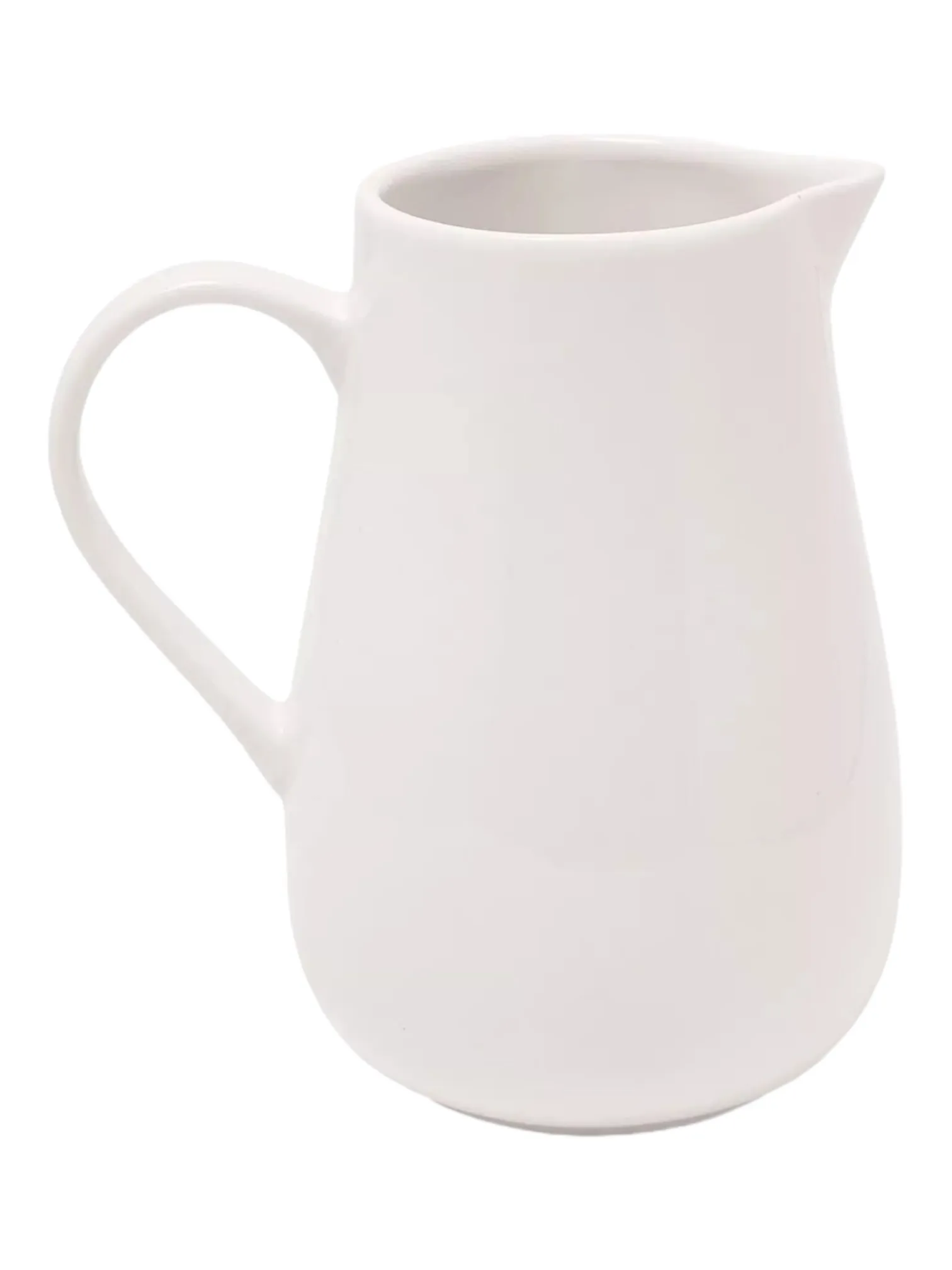 Beige Moments White Jug - 3 Hearts