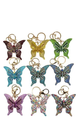 Bling Butterfly Charms