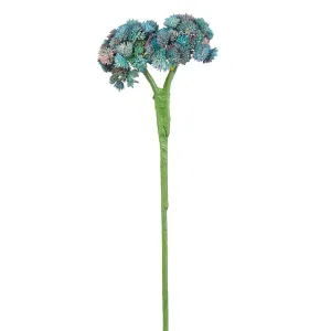 Blue Sedum Stem, 18.5in