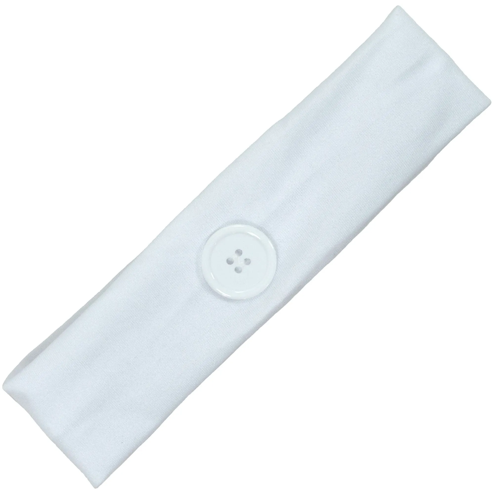 Button Ear Saver Cotton Headband Soft Stretch For Nurses Healthcare Workers You Pick Colors and Quantities