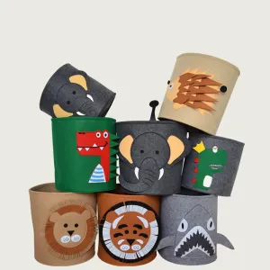 Cartoon Cute Wool Felt Storage Bin, HG0106