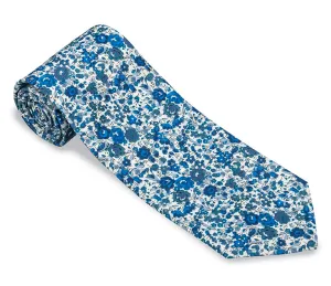 Dark Blue Emma & Georgina Liberty London Necktie - F5299