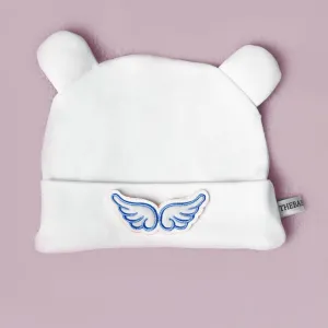 Embroidered Wings Baby Caps