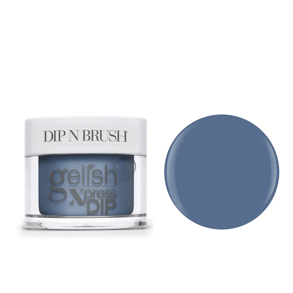 Gelish Professional Xpress Dip Powder Test The Waters - Chiffon Slate Blue Creme - 43g