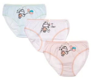 Girls Briefs So Pretty 3Pk (5-10yrs)