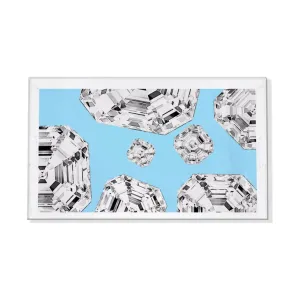 Got Rocks Wedge Gemstone Acrylic Vanity Tray 12.25X7.7