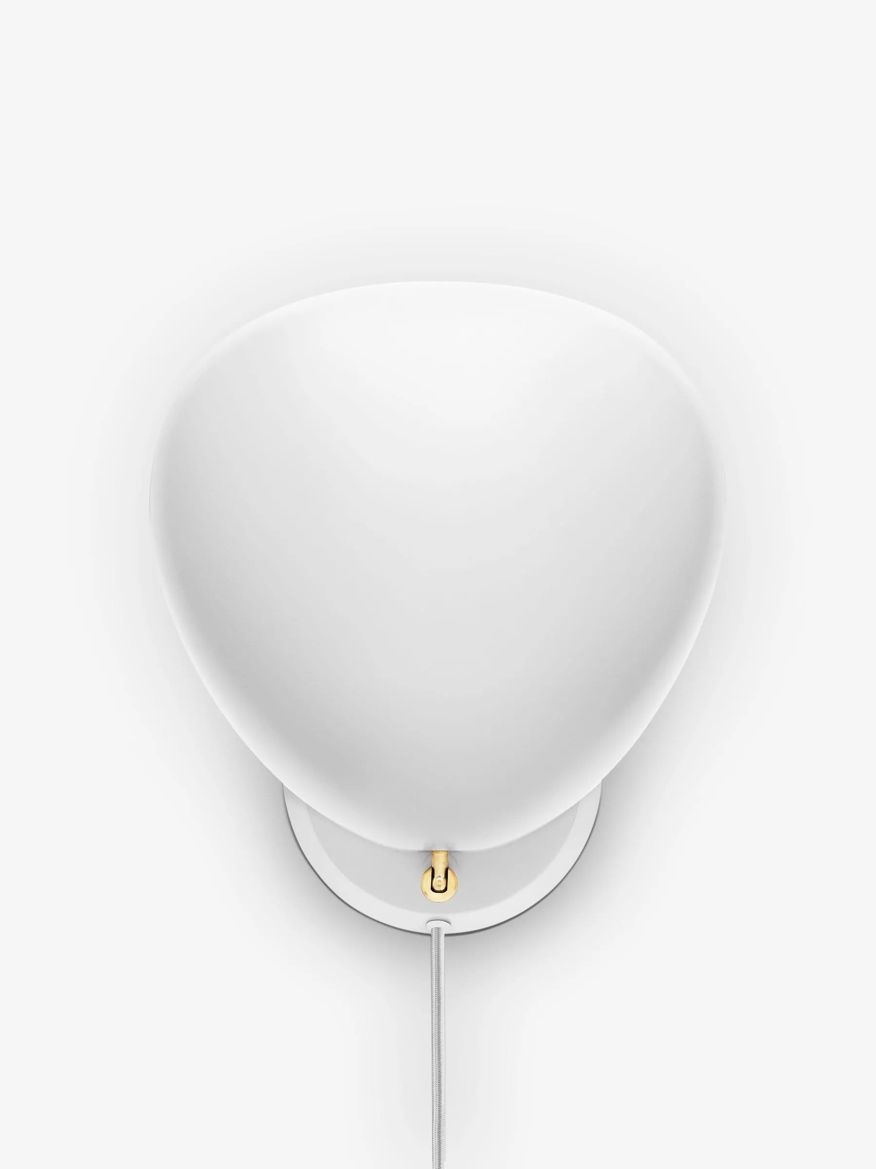 Grossman White Cobra Wall Light by Gubi