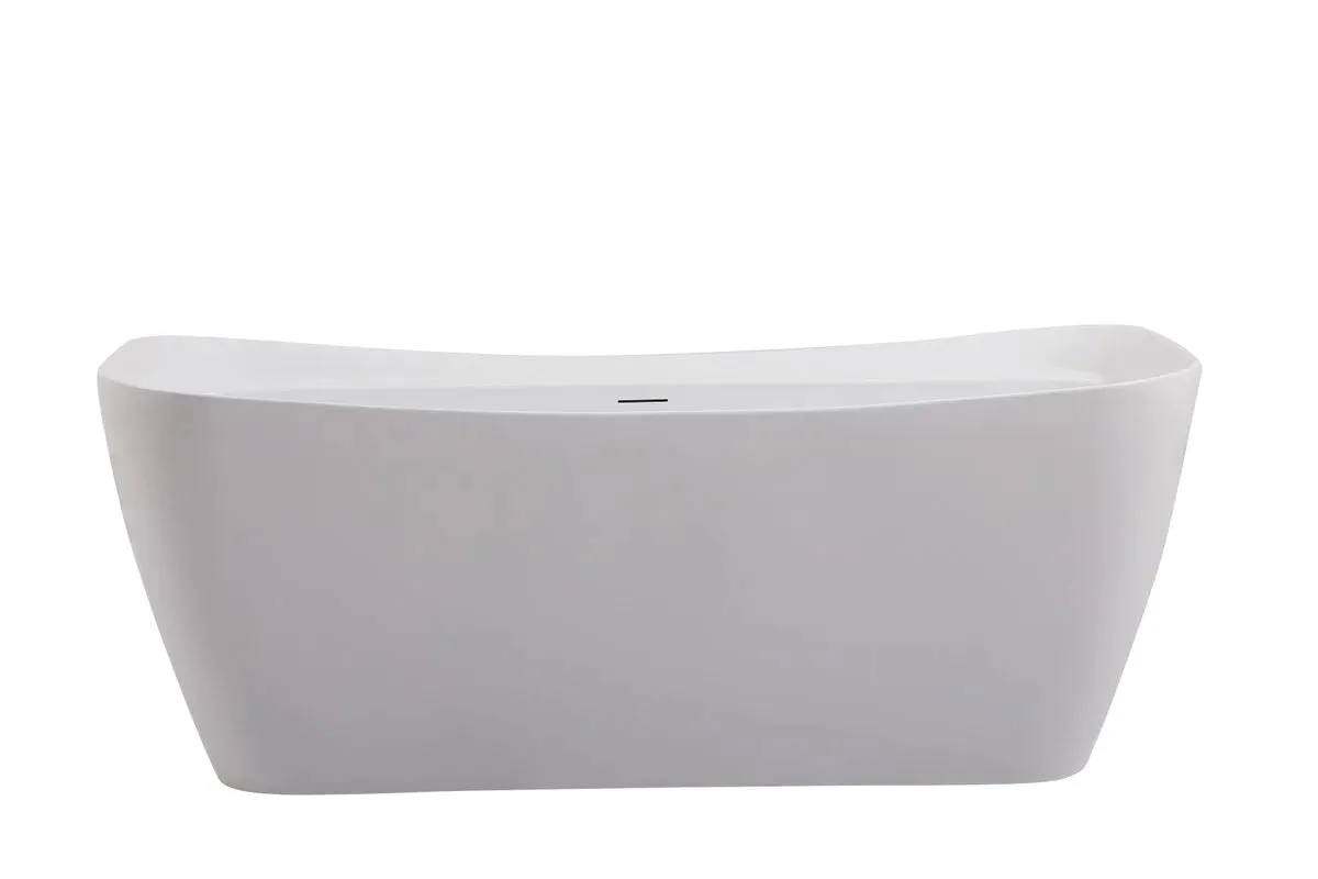 Harrieta 67" Soaking Bathtub