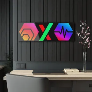 HEX-PulseX-PulseChain Acrylic Wall Art