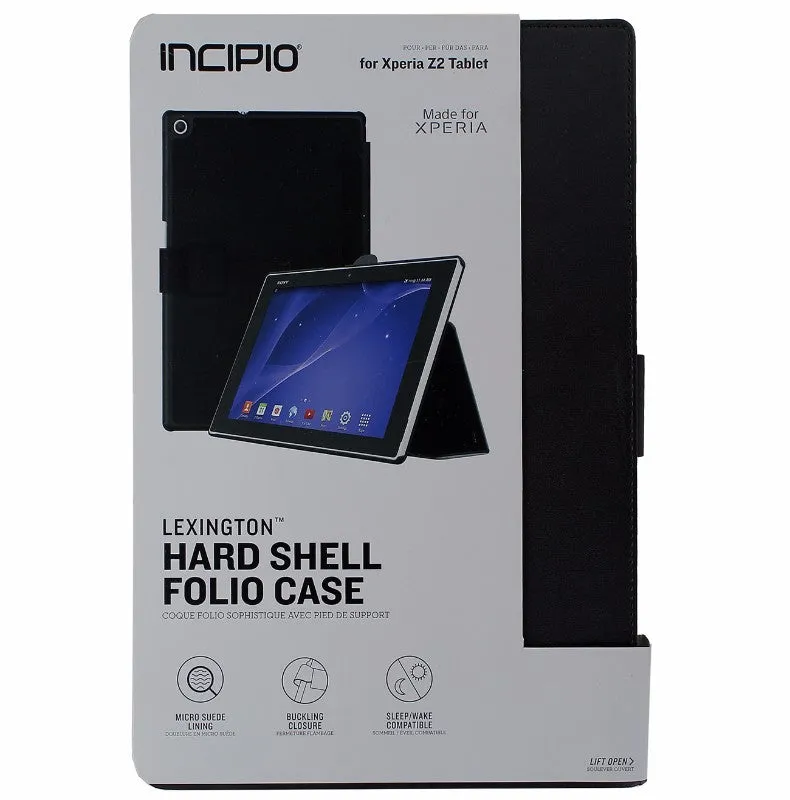 Incipio Lexington Series Hardshell Folio Case for Sony Xperia Z2 Tablet - Black