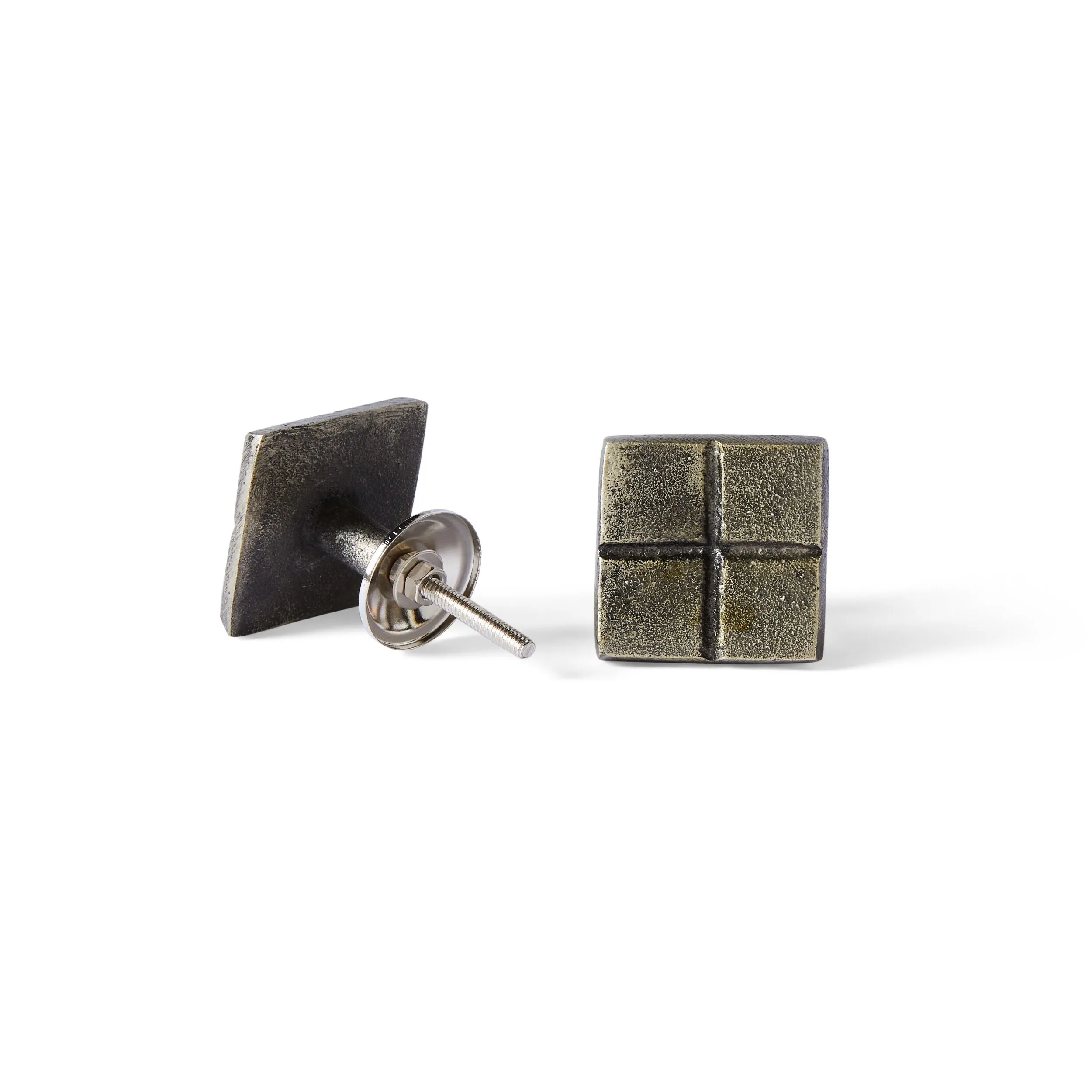 Iron Diamond Knob 4cm