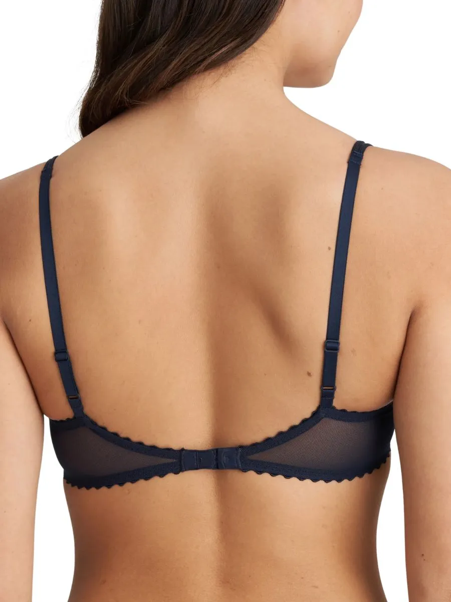 Jane Half Padded Balcony Bra - Velvet Blue