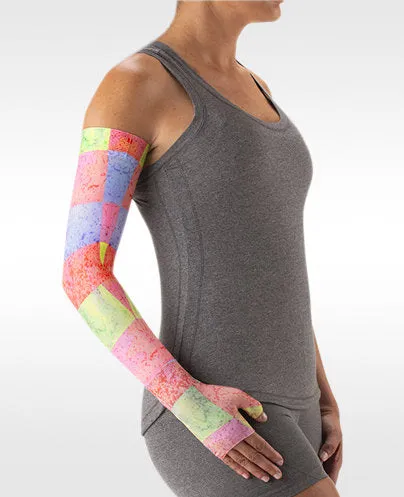 Juzo Soft Arm Sleeve w/Silicone Band (PATCH QUILT)