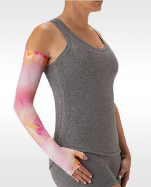 Juzo Soft Arm Sleeve w/Silicone Band (PINK ORCHID)