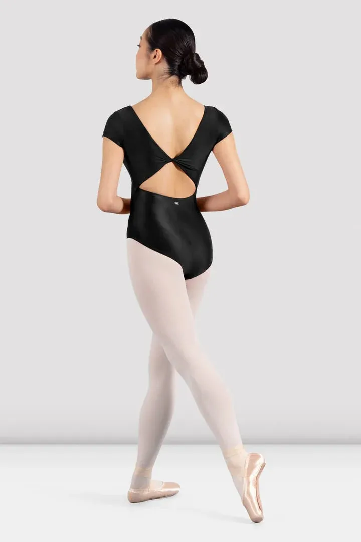 Ladies V-Neck Cap Sleeve Leotard