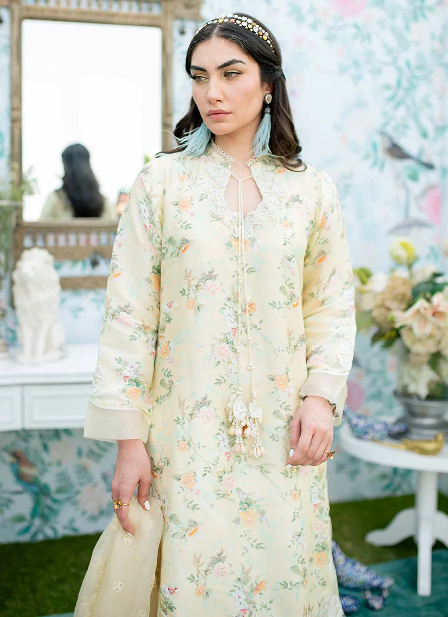 Marigold Shirt and Dupatta