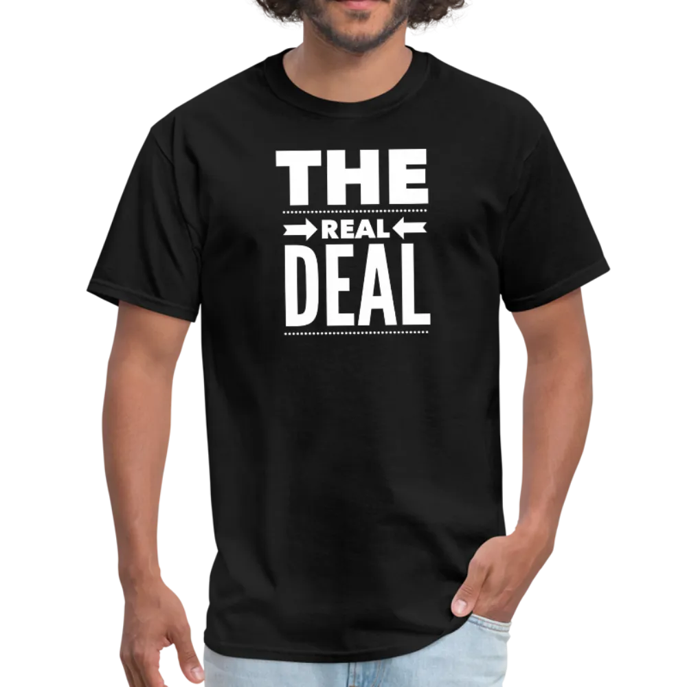 Men's Short Sleeve T-Shirt, The Real Deal Graphic Tee