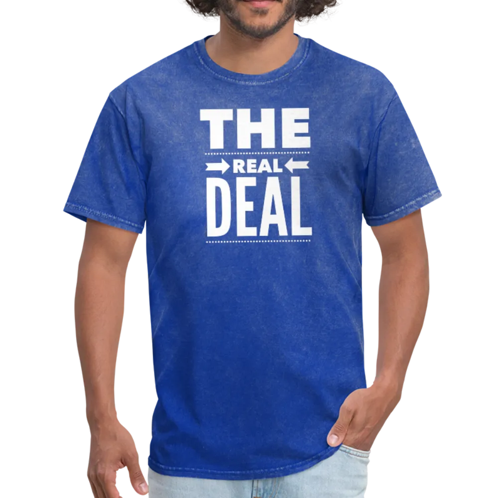 Men's Short Sleeve T-Shirt, The Real Deal Graphic Tee