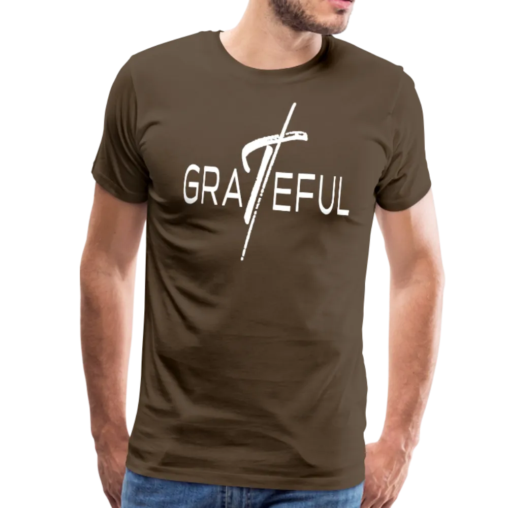 Men's  T-Shirt, Grateful Short Sleeve Graphic Tee