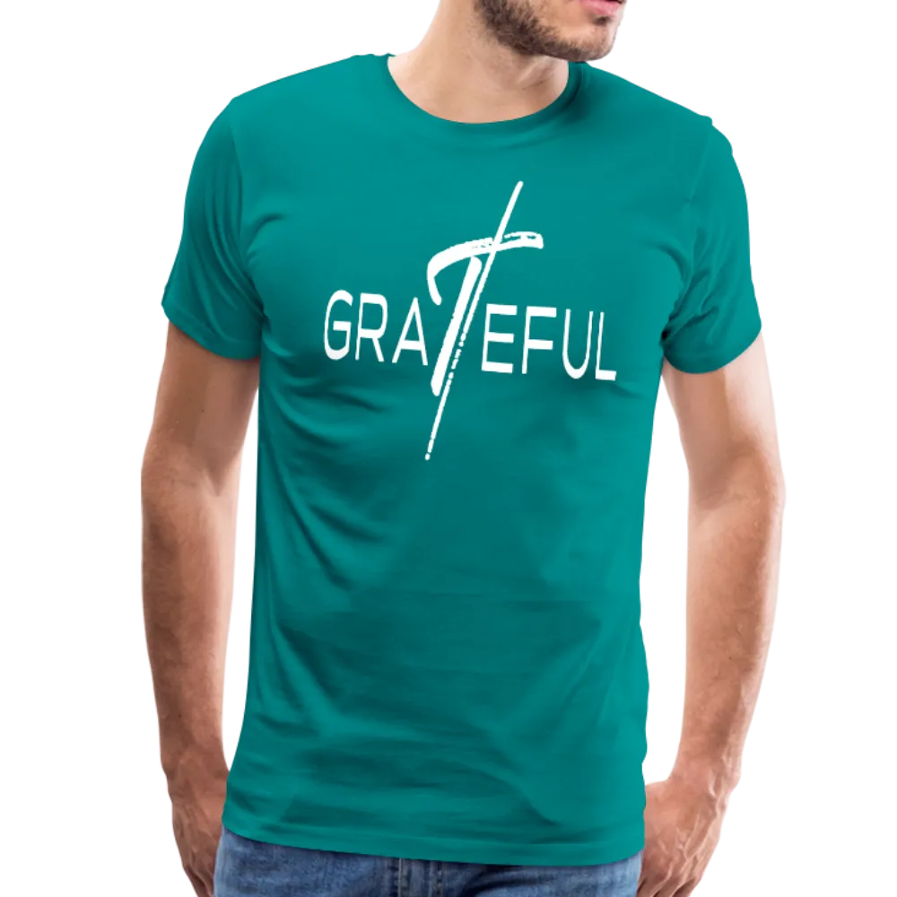 Men's  T-Shirt, Grateful Short Sleeve Graphic Tee