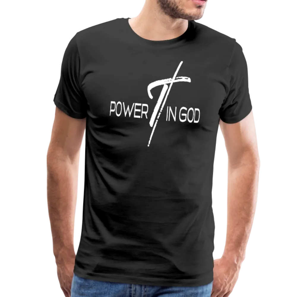 Men's T-Shirt, Power In God Short Sleeve Graphic Tee