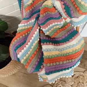 Nana Knit - Billie Bobble Blanket