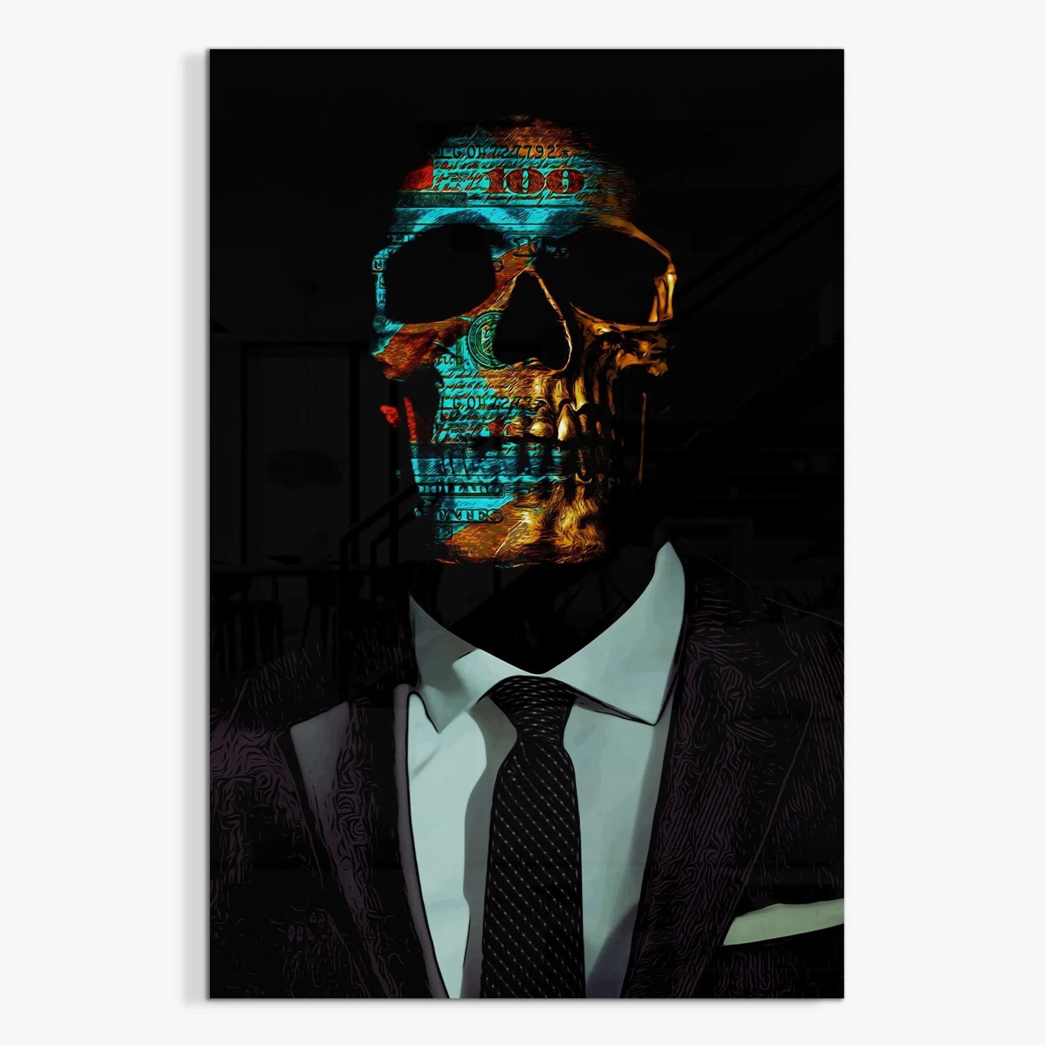 Never Stop Hustling Acrylic Print