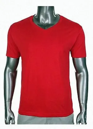 Pro Club Comfort Short Sleeve V-Neck Red T-Shirt