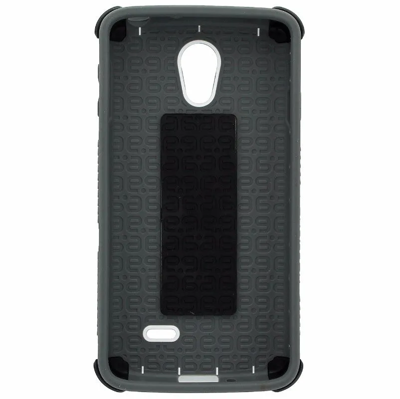 PureGear Dualtek Case for LG Lucid 3 White and Gray