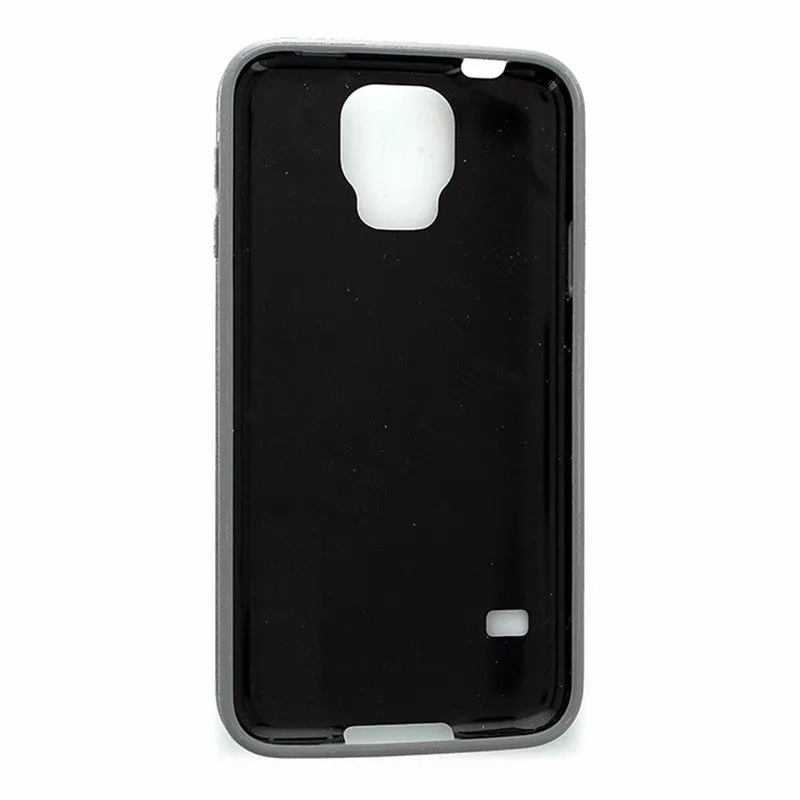 PureGear Slim Shell Case for Samsung Galaxy S5 Black and Gray