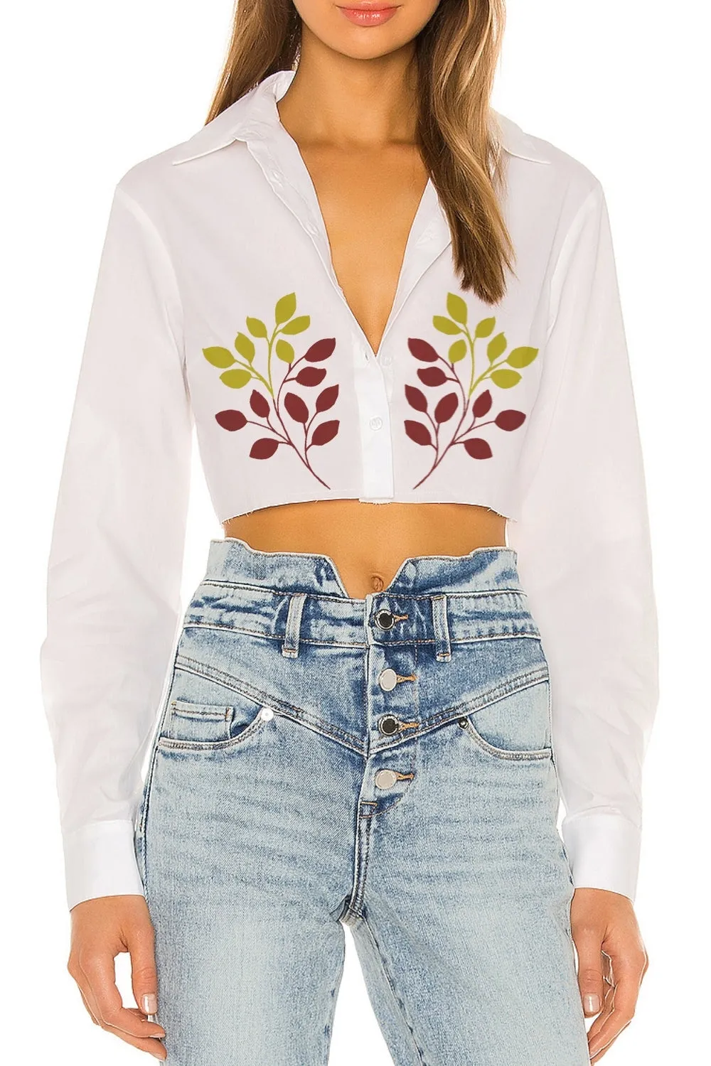 Ryod White Crop Top