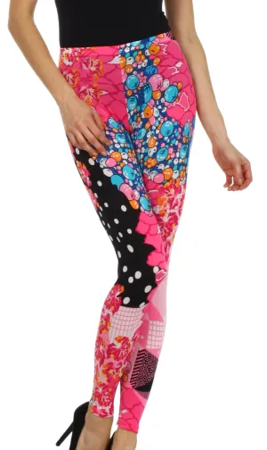 Sakkas Graphic Print Fashion Leggings