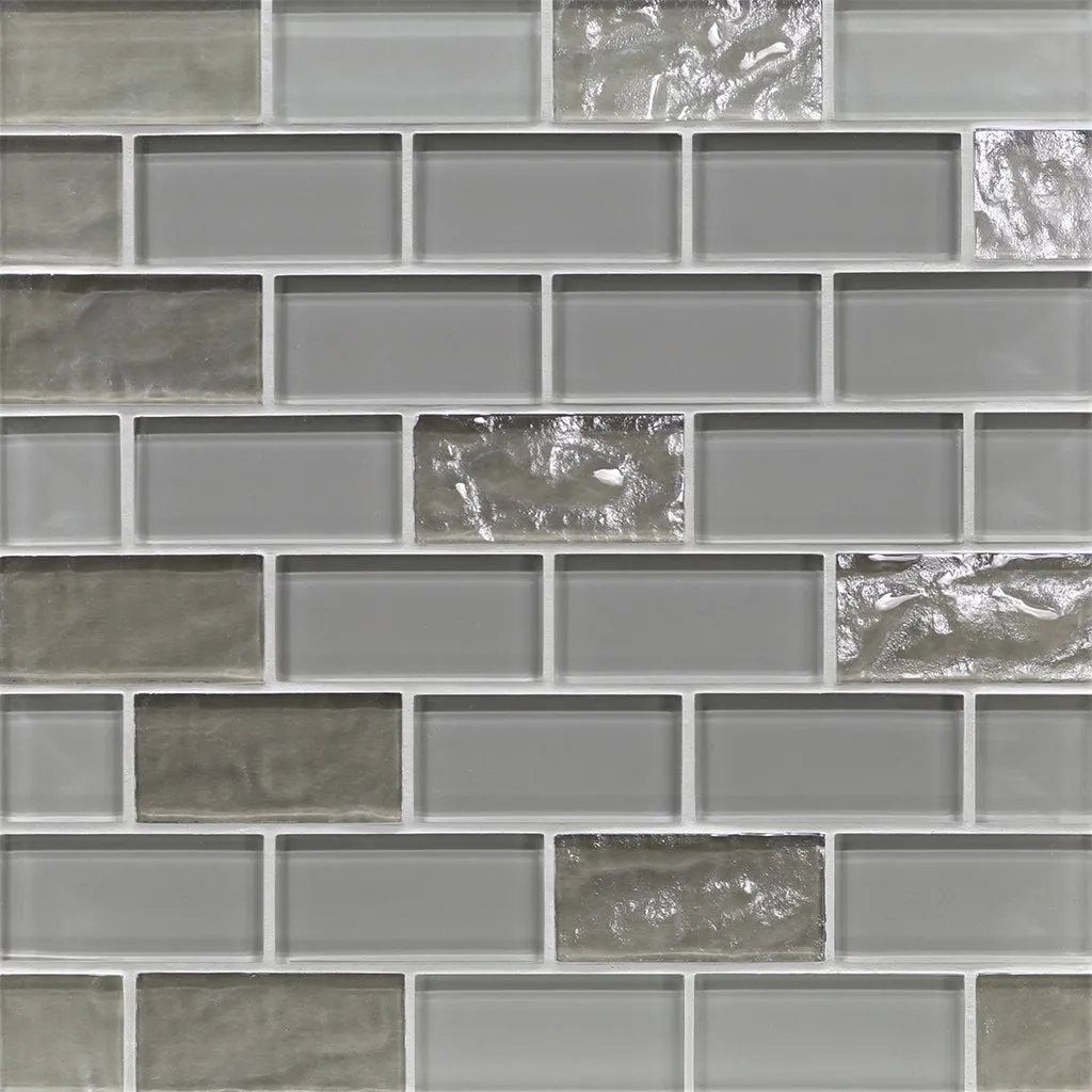 Sandbar Mixed, 1-1/2" x 3" - Glass Tile