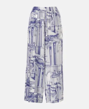 SIGNATURE PRINTED PANTS