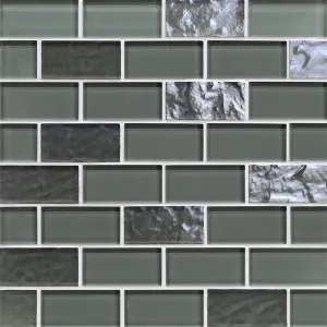 Spruce Mixed, 1-1/2" x 3" - Glass Tile