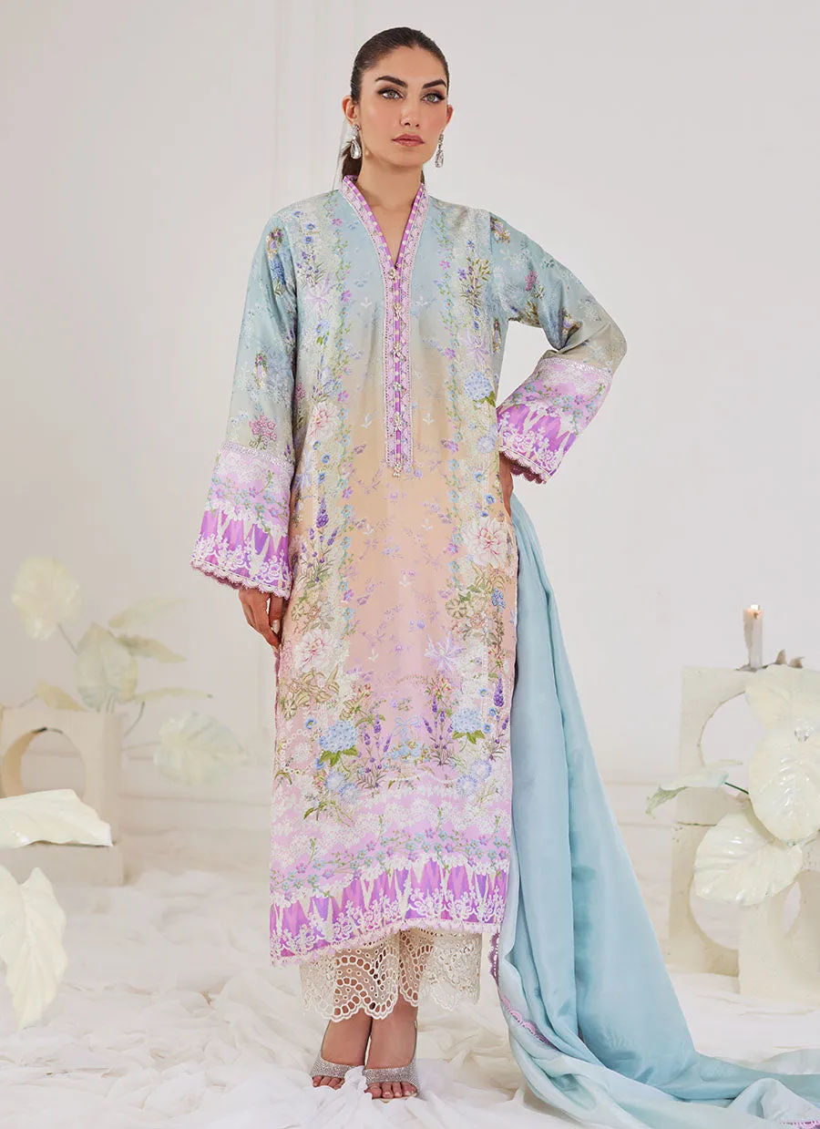 Teresa Ombre Shirt And Dupatta