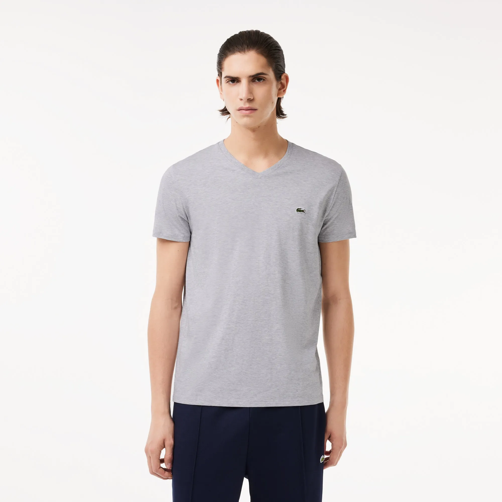 V Neck Cotton Pima T-shirt