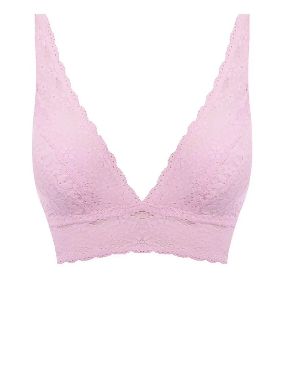 Wacoal Halo Lace Soft Cup Bra, Sweet Pink